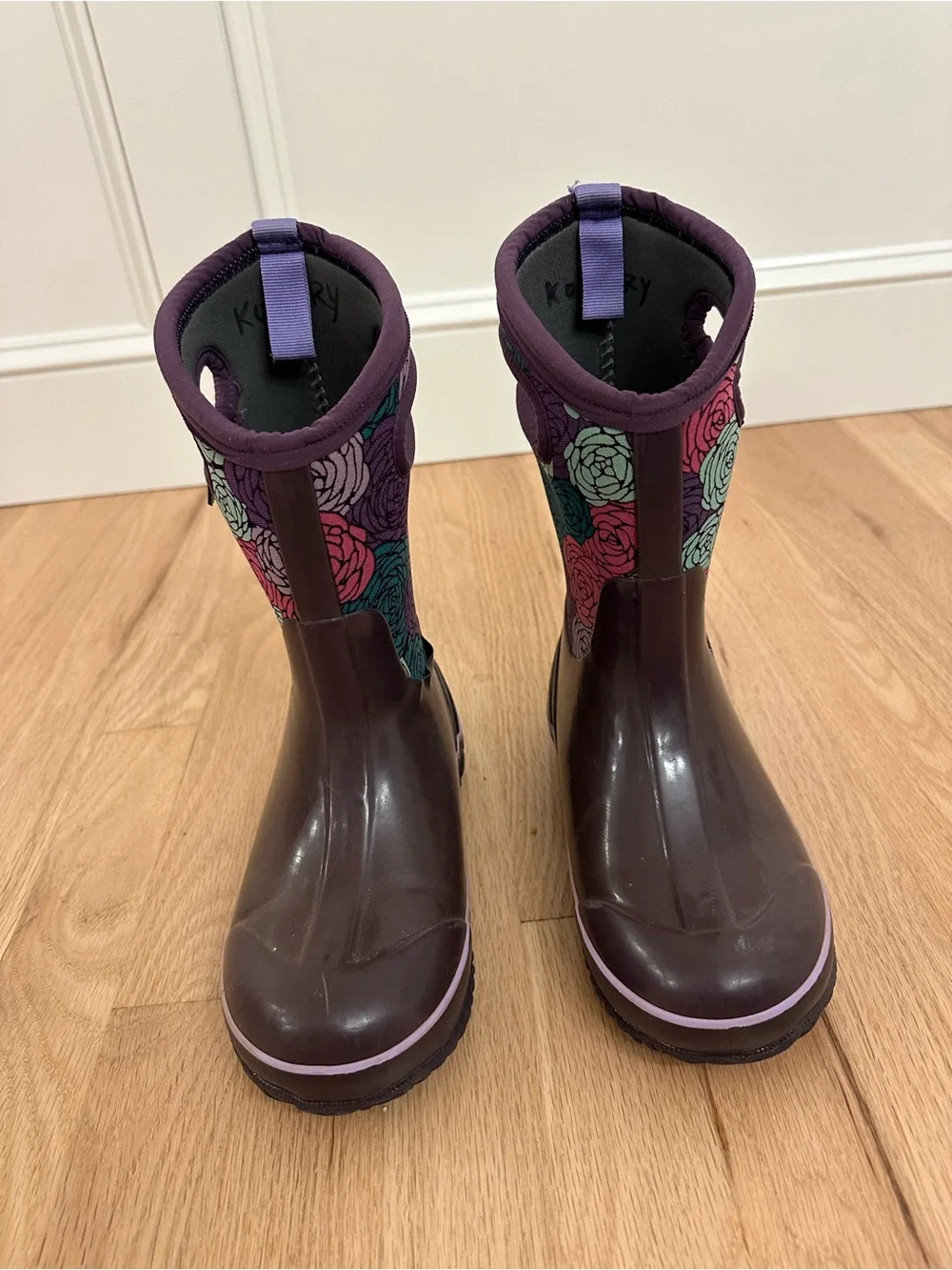 Bog boots, insulated, girl size 2